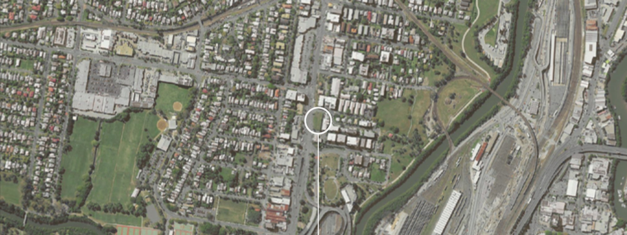 Site location, 171 Lutwyche Road Windsor
