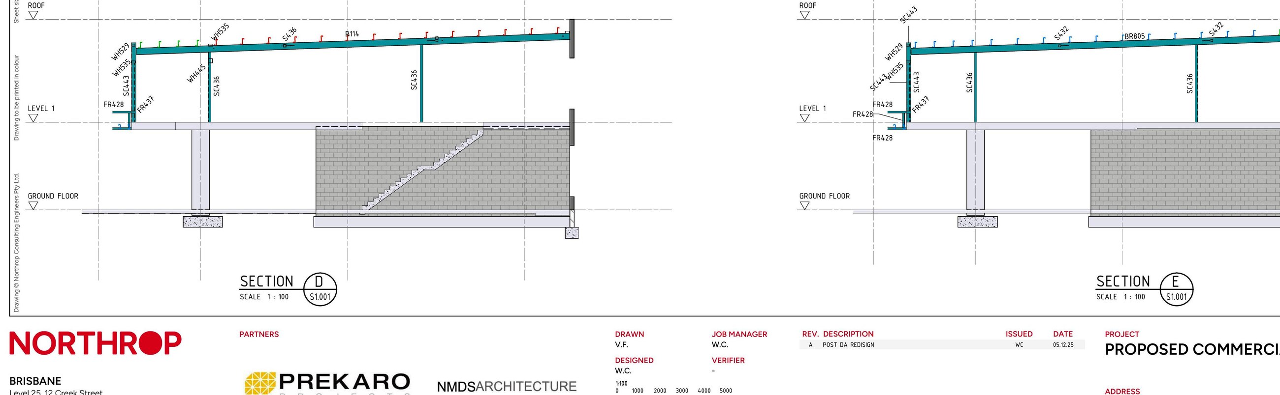 Building Sections S6.501, Northrop